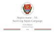 Sepsis course – VI: Surviving Sepsis Campaign Zsolt Molnár University of Szeged 2009