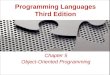 Programming Languages Third Edition Chapter 5 Object-Oriented Programming