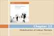 Globalization of Labour Markets Chapter 12 © 2012 Nelson Education Ltd