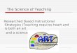 The Science of Teaching Researched Based Instructional Strategies (Teaching requires heart and is both an art and a science)