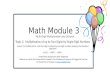 Math Module 3 Multi-Digit Multiplication and Division Topic C: Multiplication of up to Four Digits by Single-Digit Numbers Lesson 10: Multiply three- and