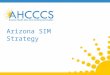Arizona SIM Strategy. SIM Overview CMS established State Innovation Model (SIM) Initiative for multi-payer efforts around payment reform and health system