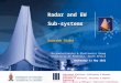 Radar and EW Sub-systems Saurabh Sinha Microelectronics & Electronics Group University of Pretoria, South Africa Thursday, 15 October 2015 Departement