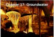 Chapter 17: Groundwater. Distribution of Fresh Water