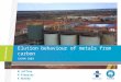 Elution behaviour of metals from carbon SAIMM 2009 M Jeffrey R Pleysier K Bunney