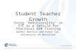 Student Teacher Growth Using ‘Additionality’ in ITE as a Vehicle for Practical SEN Training Rachel Barrell and Robyn Cox University of Worcester