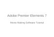 Adobe Premier Elements 7 Movie Making Software Tutorial