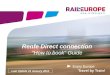 Enjoy Europe Travel by Train! Renfe Direct connection "How to book" Guide Last Update 23 January 2014