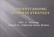 1 Part 3: Strategy Chapter 8: Competing Across Borders