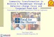 Community Transformation in Bolivia & Mozambique through a Behavior- change Focus and Targeted Food Aid Presentation for the 2007 International Food Aid