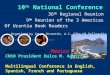 10 th National Conference 36 th Regional Reunion 9 th Reunion of the 3 Americas Of Urantia Book Readers Organized by Grupo Orvontón, A.C. &The UB Fellowship