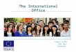The International Office Tempus ICAEN JUNE 2012 Dushanbe