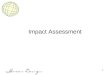 1 Impact Assessment. 2 Did You Miss Me? Real question: Did I miss you? Sydney