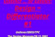 Distinct … or Extinct: Design = Differentiator #1 Unilever/IDEO/TPC The Design Museum/28.11.2001