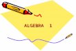 ALGEBRA 1. Words and Symbols ‘Sum’ means add ‘Difference’ means subtract ‘Product’ means multiply Examples: Putting words into symbols the sum of p and