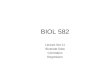 BIOL 582 Lecture Set 11 Bivariate Data Correlation Regression