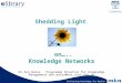 Delivering Knowledge for Health Shedding Light Dr Ann Wales Programme Director for Knowledge Management ann.wales@nes.scot.nhs.uk on….. Knowledge Networks