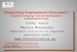 “Impacting Employment Outcomes” Employer Campaign and Job Development in Washington State Cathy Sacco Monica McDaniels Washington Initiative for Supported