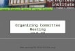 The springfield institute provoke | engage | improve PVGrows Agenda Updates BoardPlan Organizing Committee Meeting June 30, 2010 