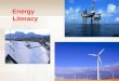 Energy Literacy. Energy sources fall into two categories RenewableNon-Renewable
