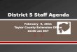 February 9, 2011 Taylor County Extension Office 10:00 am EST