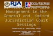 BJA/AU Criminal Courts Technical Assistance Project Differentiated Case Management in the General and Limited Jurisdiction Court Settings Presentation