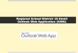 Regional School District 10 Email Outlook Web Application (OWA)