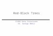 Red-Black Trees CS302 Data Structures Dr. George Bebis