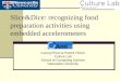 Slice&Dice: recognizing food preparation activities using embedded accelerometers Cuong Pham & Patrick Olivier Culture Lab School of Computing Science