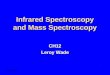 Mohammed Ali 1 Infrared Spectroscopy and Mass Spectroscopy CH12 Leroy Wade