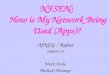 NFSEN: How is My Network Being Used (Apps)? AfNOG / Rabat 2008.05.30 Mark Tinka Michuki Mwangi