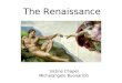 The Renaissance Sistine Chapel Michelangelo Buonarroti