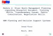 Module 4: River Basin Management Planning regarding Blueprint Document, Training Skills, Transboundary Issues, Public Consultation, Negotiation Skills