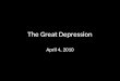 The Great Depression April 4, 2010. "Brother, Can You Spare a Dime,” music by Jay Gorney (1931) They used to tell me I was building a dream, and so I