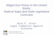 Illegal Gun Policy in the United States: Federal Gaps and State Legislative Contrasts Nina E. Vinik Legal Community Against Violence