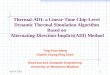 April 4 20011 Thermal-ADI: a Linear-Time Chip-Level Dynamic Thermal Simulation Algorithm Based on Alternating-Direction-Implicit(ADI) Method Ting-Yuan