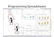 Programming Spreadsheets. The Original PC “Killer App” The application that legitimized the PC as an office tool was the spreadsheet. Previously, PC were