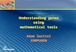 Understanding genes using mathematical tools Adam Sartiel COMPUGEN