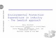 Environmental Protection Expenditure in industry – The Swedish approach Nancy Steinbach Third International Conference on Establishment Surveys: Survey