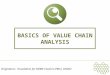 BASICS OF VALUE CHAIN ANALYSIS Originators: Foundation for MSME Clusters (FMC), UNIDO