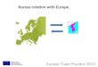 Europe Trade Practice 2013 Koreas relation with Europe