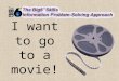 I want to go to a movie!. 1. Task Definition Define the information problem I want to go see a movie at a movie theatre Friday night