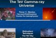 The TeV Gamma-ray Universe Trevor C. Weekes Harvard-Smithsonian Center for Astrophysics Motivation/Techniques The TeV Sky Future Prospects
