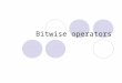Bitwise operators. Representing integers We typically think in terms of decimal (base 10) numbers.  Why?  A decimal (or base 10) number consists of