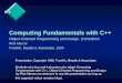 6-1 Computing Fundamentals with C++ Object-Oriented Programming and Design, 2nd Edition Rick Mercer Franklin, Beedle & Associates, 1999 Presentation Copyright