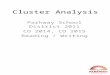 Cluster Analysis Parkway School District 2011 CO 2014, CO 2015 Reading / Writing