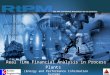 Real Time Financial Analysis in Process Plants (Energy and Performance Information System)