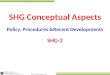 ACA-TM-37 (v2.2-20-Nov-10 ) SHG Conceptual Aspects Policy, Procedures &Recent Developments SHG-2