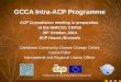 An initiative of the ACP Group of States funded by the European Union GCCA Intra-ACP Programme ACP Consultative meeting in preparation of the UNFCCC COP20