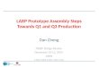 LARP Prototype Assembly Steps Towards Q1 and Q3 Production Dan Cheng MQXF Design Review December 10-12, 2014 CERN H. Felice, R. Hafalia, D. Horler, T